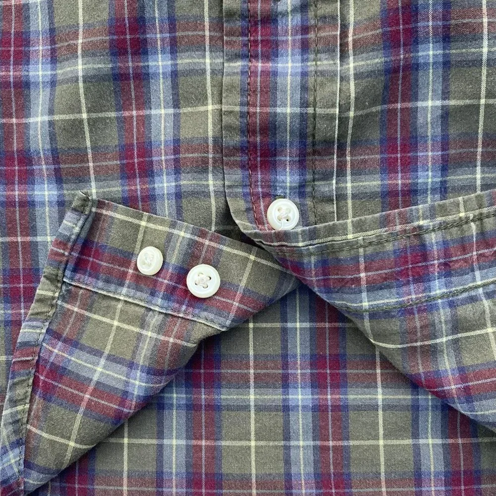 Ralph Lauren Toddler Boy's Button Down Oxford Plaid Shirt, Special Events, sz 3T